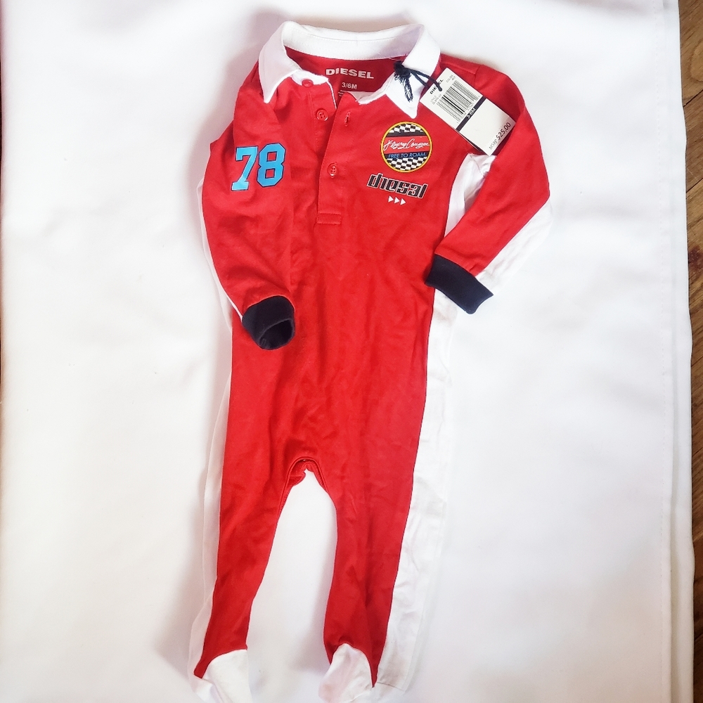 Diesel Infant Pajamas Sz. 3-6 mons. NWT